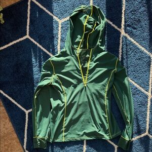 Fabletics Teal and Lime Activewear